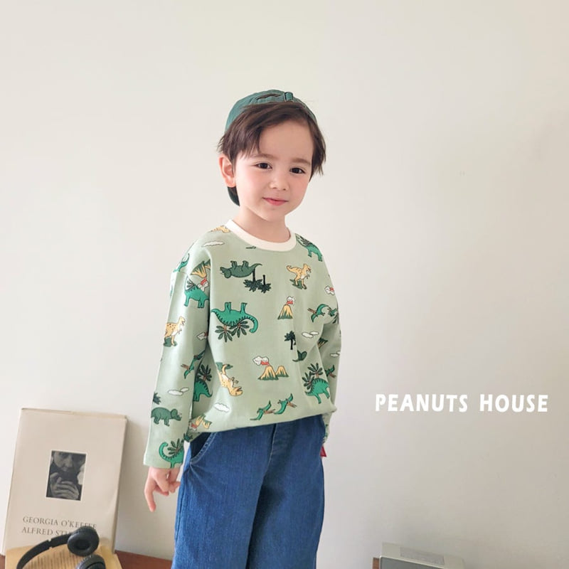 Peanuts - Korean Children Fashion - #toddlerclothing - Jurassic Tee - 5