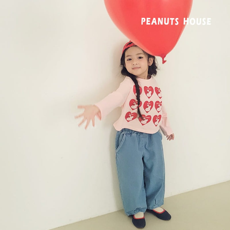 Peanuts - Korean Children Fashion - #todddlerfashion - Heart Tee - 4
