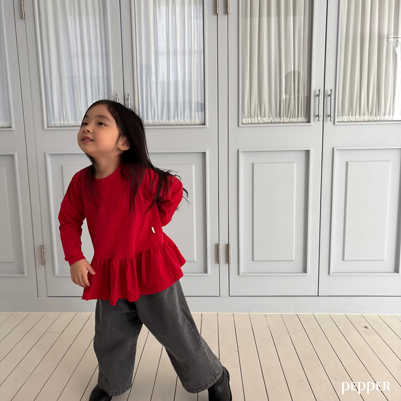 Pepper - Korean Children Fashion - #Kfashion4kids - Cherry Cancan Tee - 7