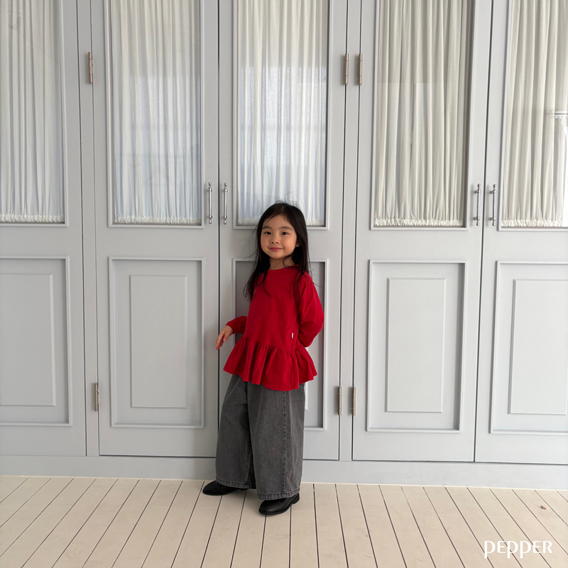 Pepper - Korean Children Fashion - #childofig - Cherry Cancan Tee - 12