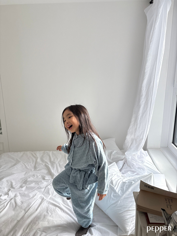 Pepper - Korean Children Fashion - #childofig - Dot Terry Cardigan - 10
