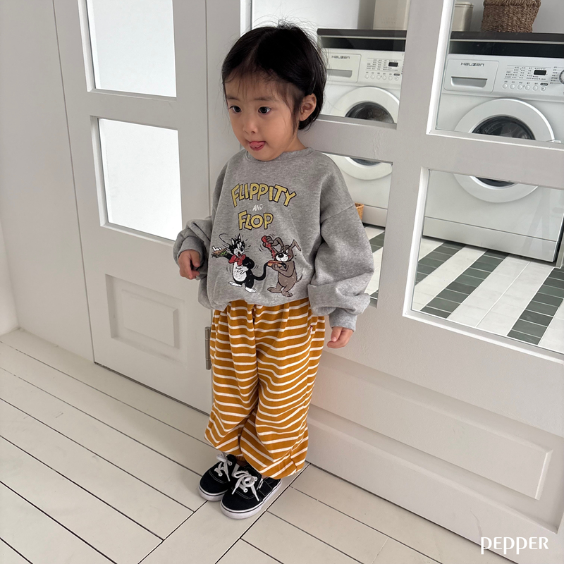 Pepper - Korean Children Fashion - #childofig - Yoyo Stripe Jogger Pants - 7