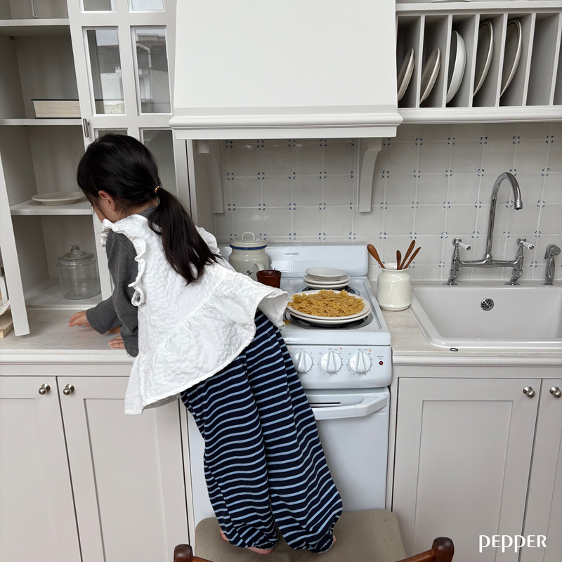 Pepper - Korean Children Fashion - #childofig - Yoyo Stripe Jogger Pants - 8
