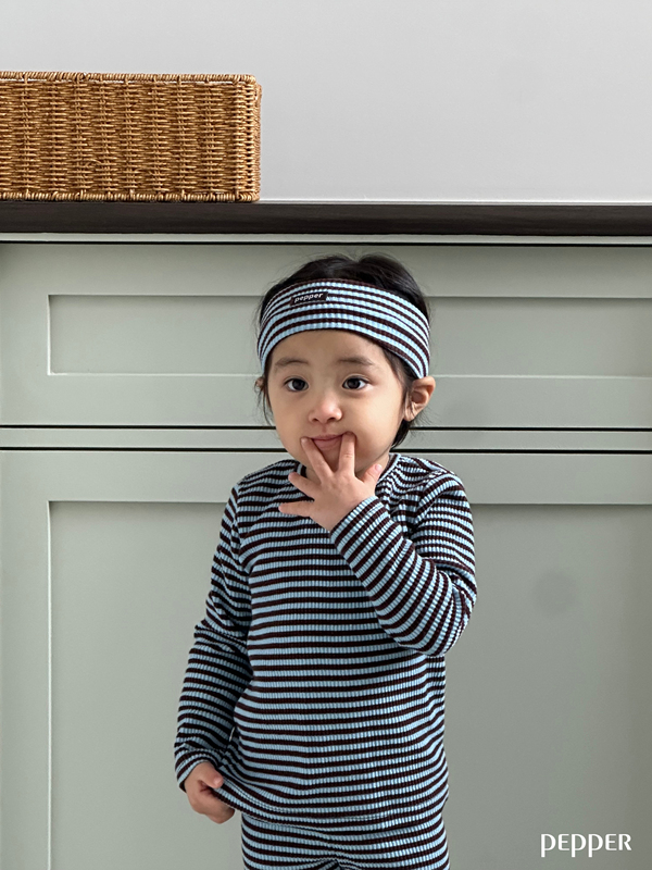 Pepper - Korean Children Fashion - #childofig - Pippi Stripe Tee - 5