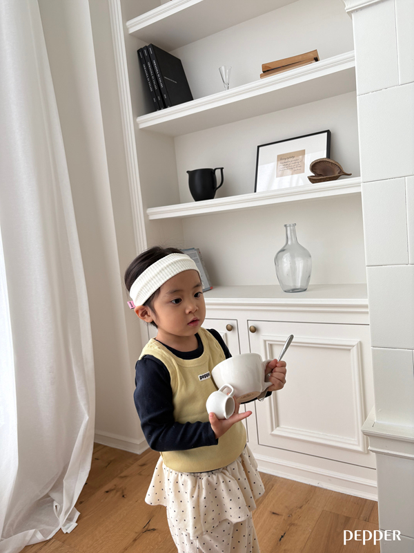 Pepper - Korean Children Fashion - #stylishchildhood - Vanilla Hair Band - 4