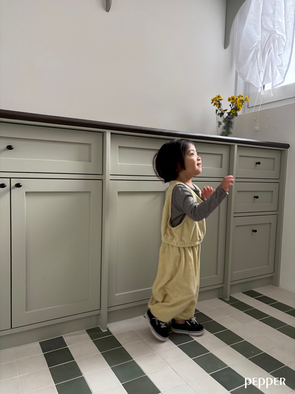 Pepper - Korean Children Fashion - #childrensboutique - Stretchy Stripe Tee - 3