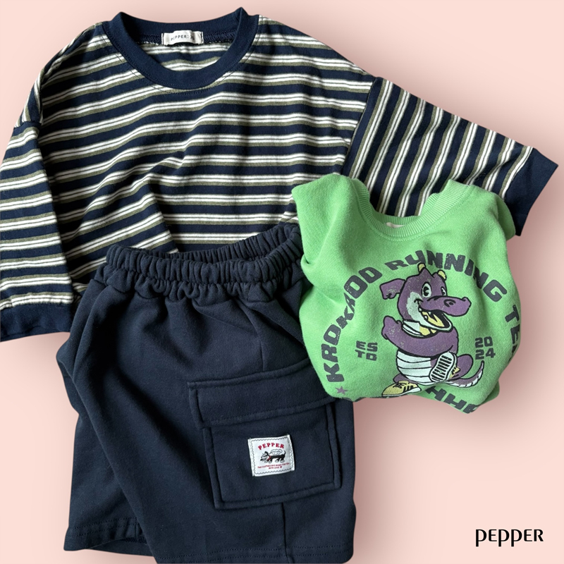 Pepper - Korean Children Fashion - #fashionkids - Alligator Sweatshirt - 11