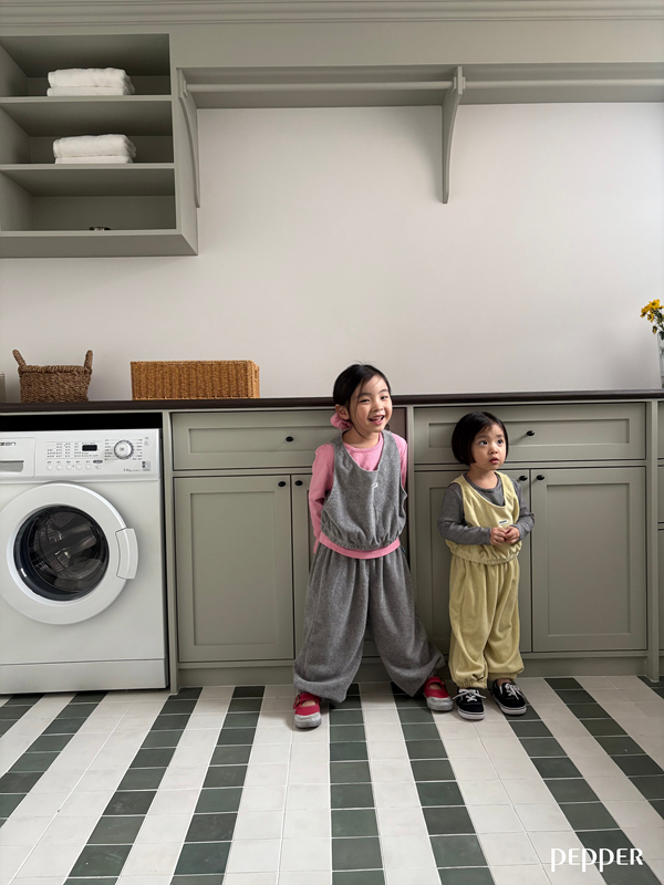 Pepper - Korean Children Fashion - #fashionkids - Terry Vest - 8
