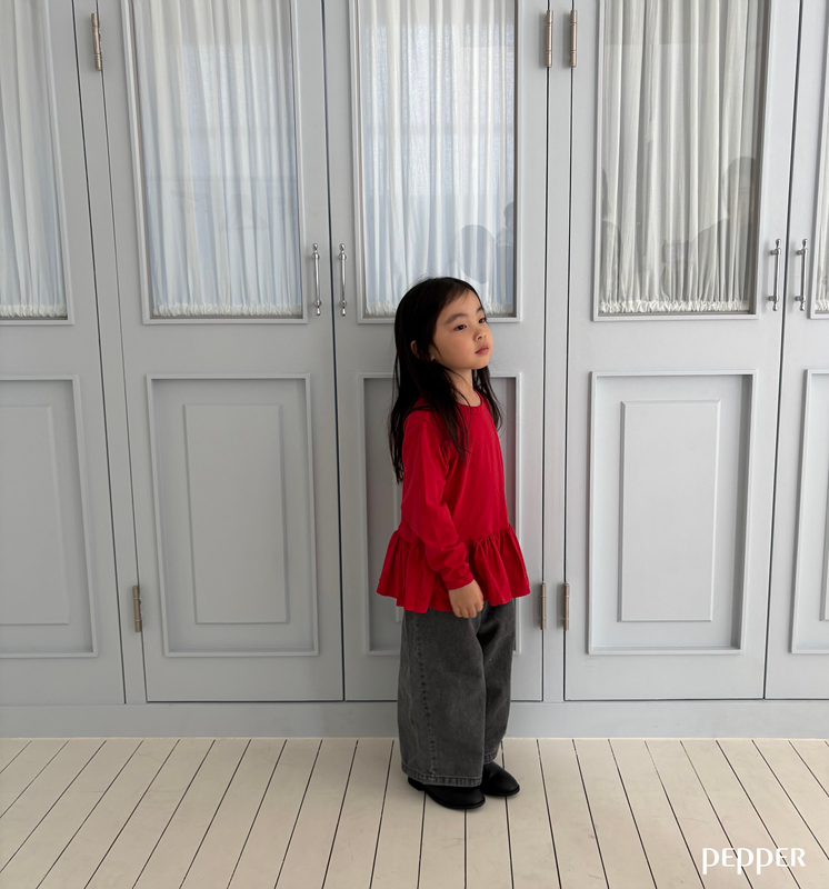 Pepper - Korean Children Fashion - #fashionkids - Cherry Cancan Tee - 3
