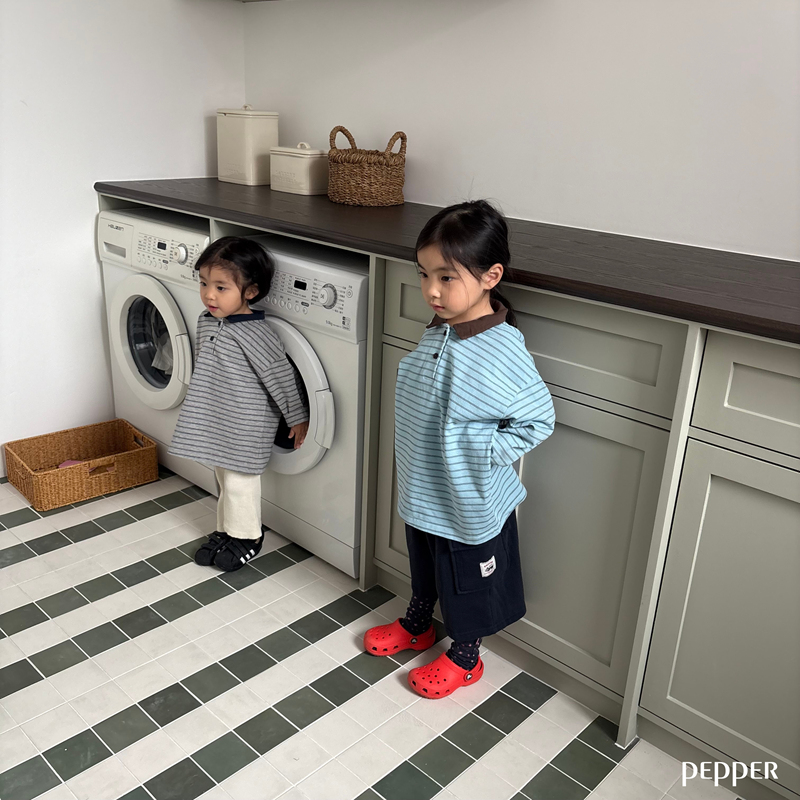Pepper - Korean Children Fashion - #fashionkids - Mumu Collar Tee - 11