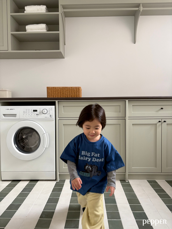 Pepper - Korean Children Fashion - #fashionkids - Stretchy Stripe Tee - 6