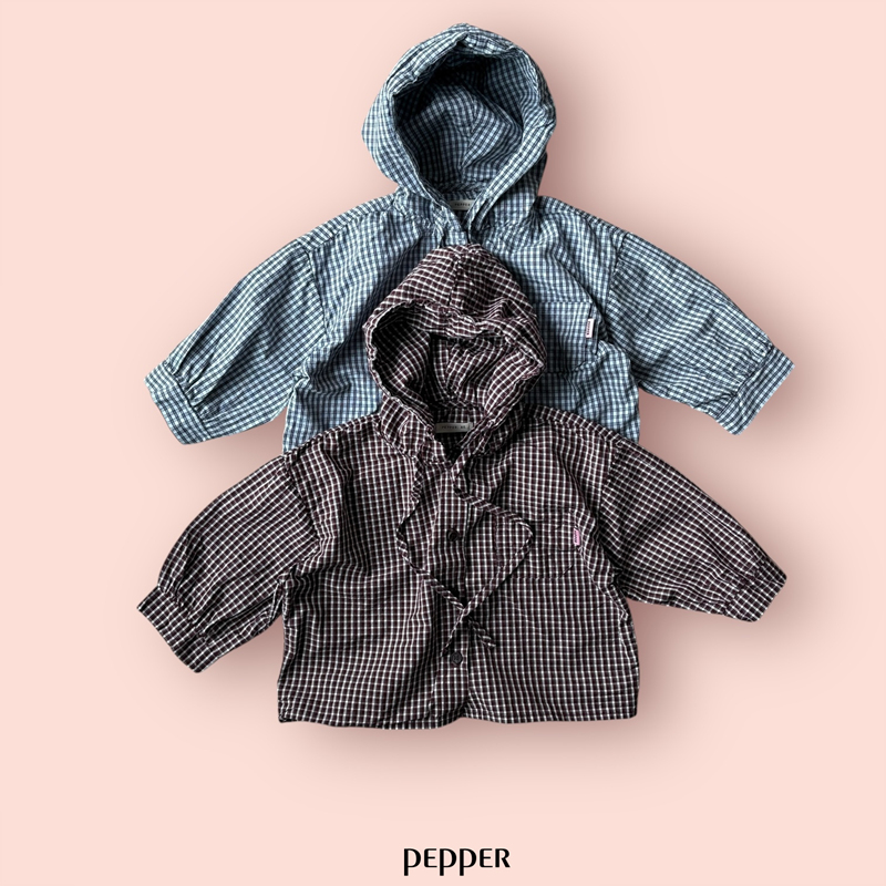 Pepper - Korean Children Fashion - #fashionkids - Playful Hooded Windbreaker