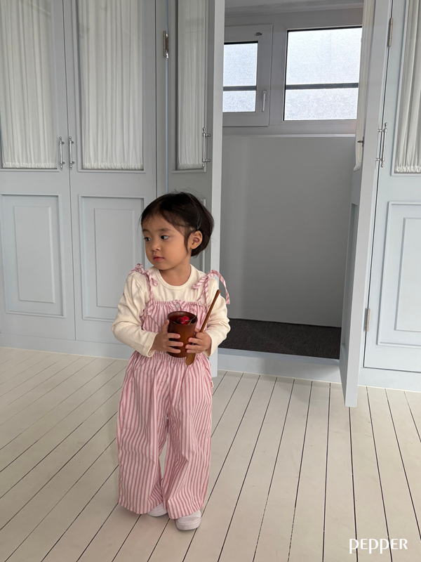 Pepper - Korean Children Fashion - #kidsshorts - Mimi Eyelet Tee - 10