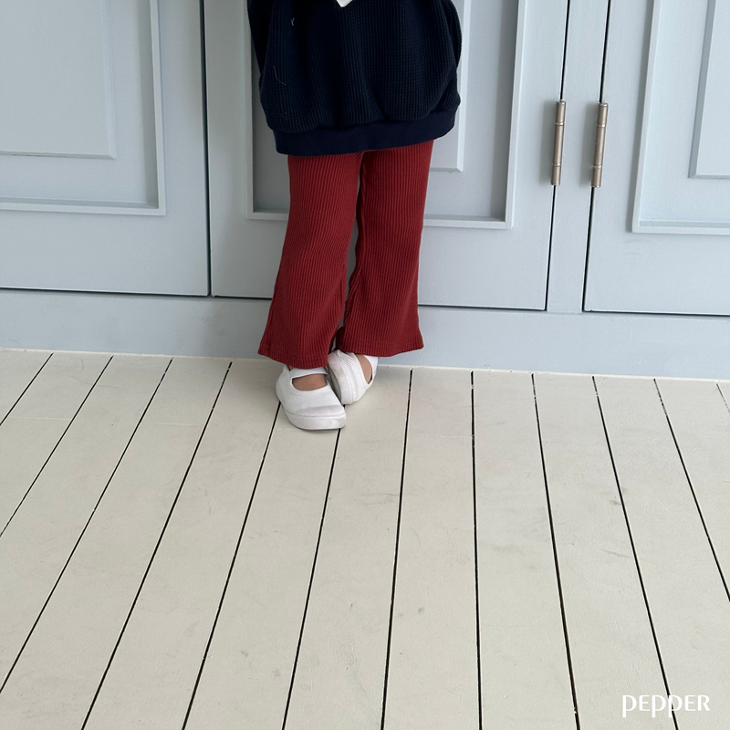 Pepper - Korean Children Fashion - #kidsshorts - Vanilla Bootcut Pants - 4