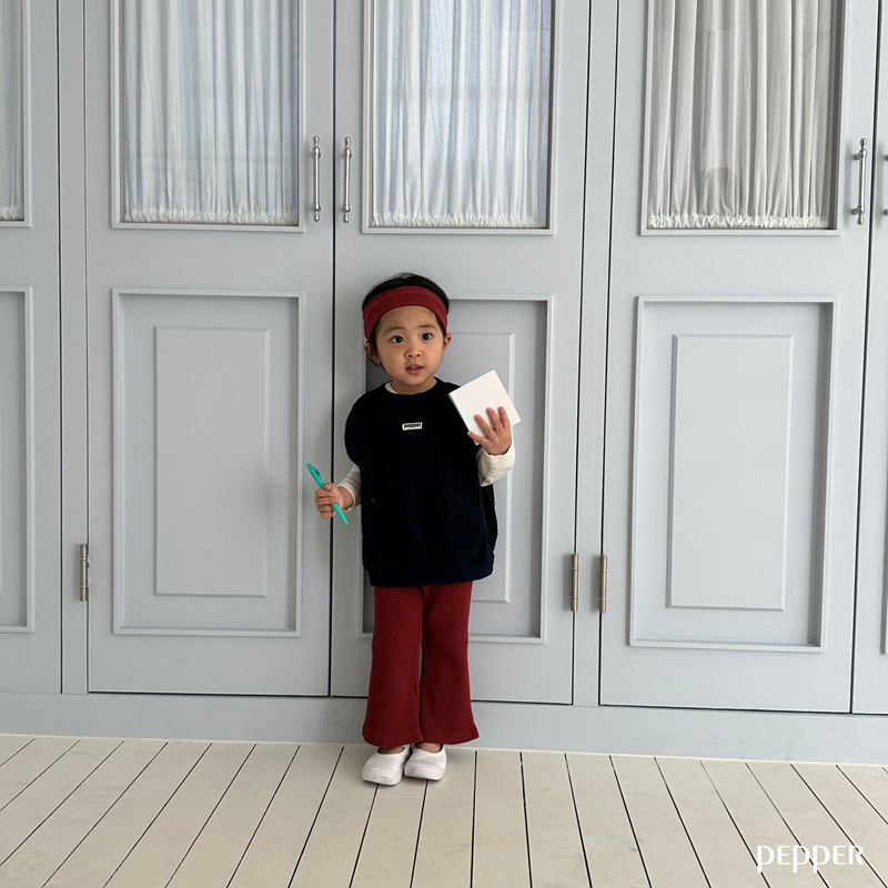 Pepper - Korean Children Fashion - #kidzfashiontrend - Vanilla Bootcut Pants - 5