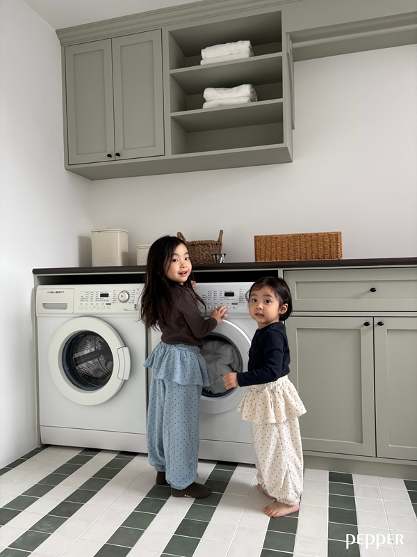 Pepper - Korean Children Fashion - #kidzfashiontrend - Dot Cancan Jogger Pants - 10