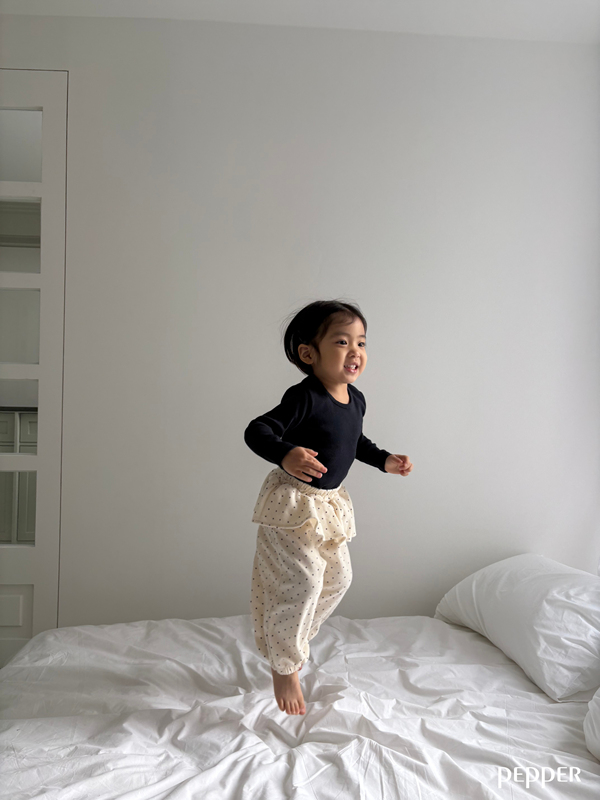 Pepper - Korean Children Fashion - #kidzfashiontrend - Basic Rib Tee - 7
