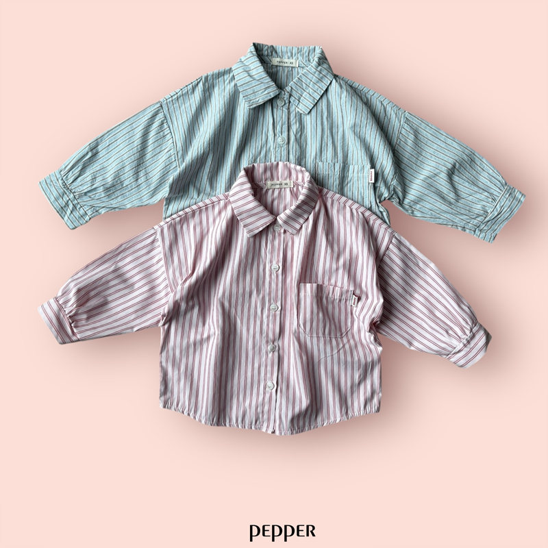 Pepper - Korean Children Fashion - #littlefashionista - Cancho Shirt