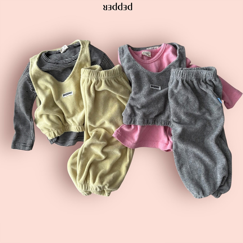 Pepper - Korean Children Fashion - #magicofchildhood - Stretchy Stripe Tee - 12