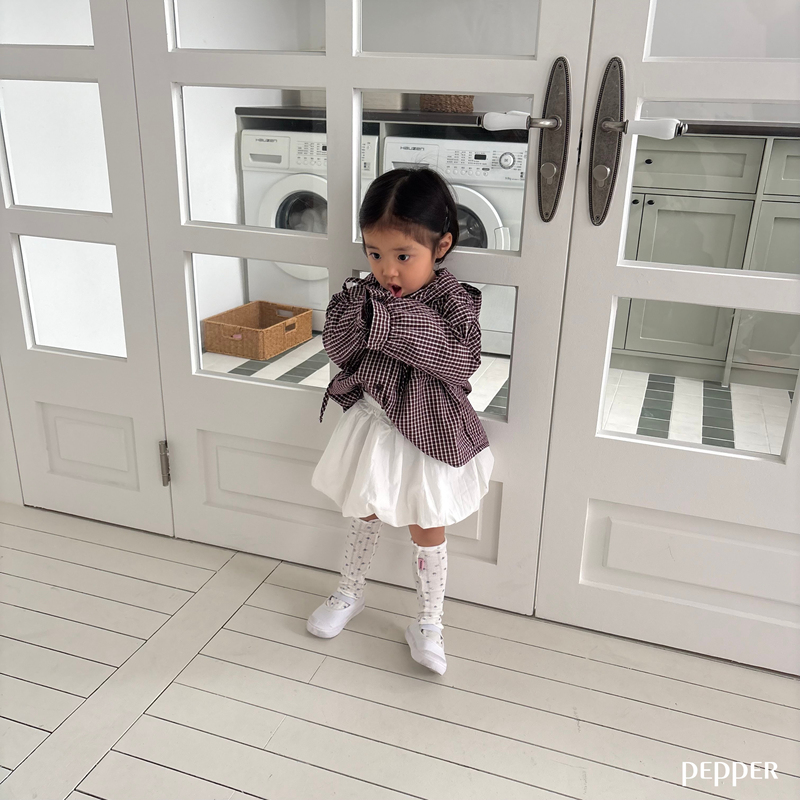 Pepper - Korean Children Fashion - #magicofchildhood - Flower Knee Socks - 8