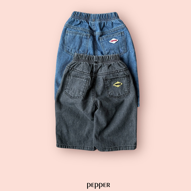 Pepper - Korean Children Fashion - #minifashionista - Vintage Denim Pants