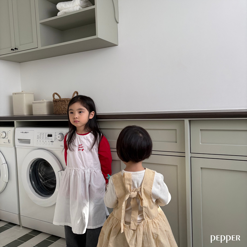 Pepper - Korean Children Fashion - #minifashionista - Coco Embroidered One-piece - 12
