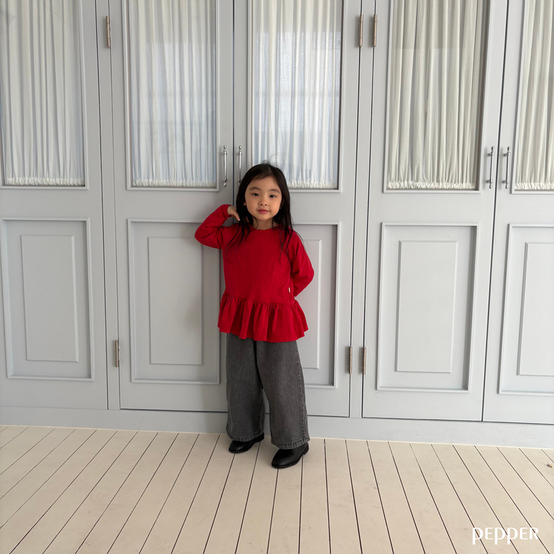 Pepper - Korean Children Fashion - #minifashionista - Cherry Cancan Tee - 10