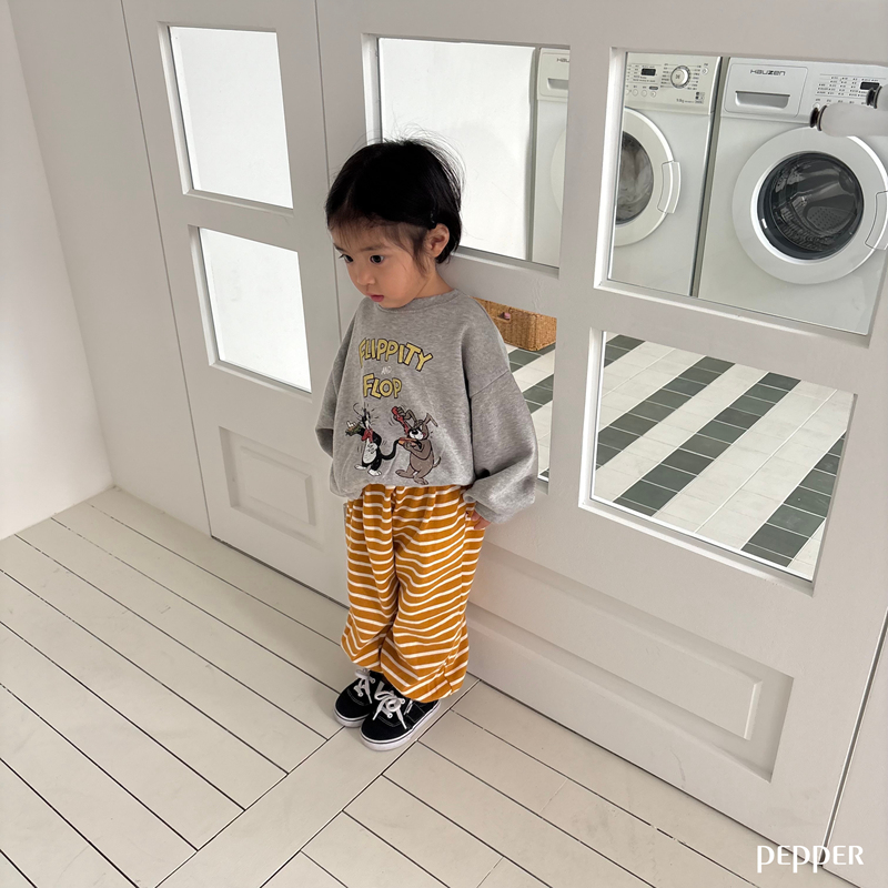 Pepper - Korean Children Fashion - #minifashionista - Yoyo Stripe Jogger Pants - 5