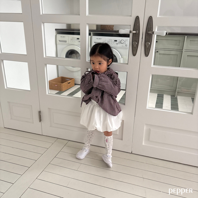 Pepper - Korean Children Fashion - #minifashionista - Flower Knee Socks - 9