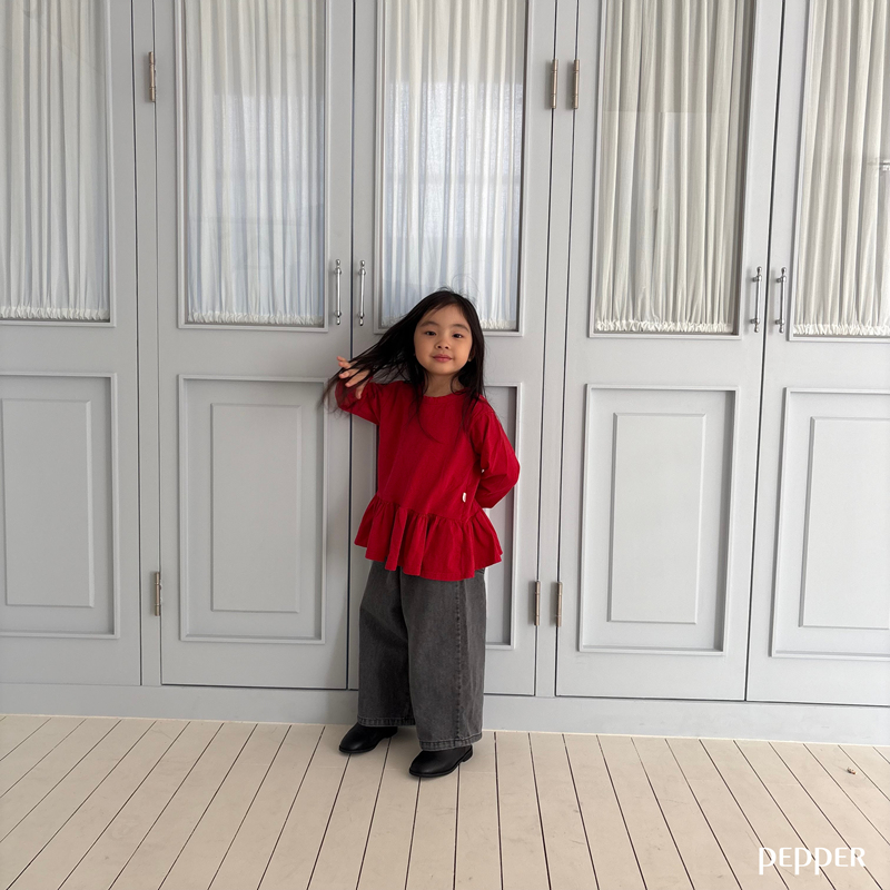 Pepper - Korean Children Fashion - #prettylittlegirls - Cherry Cancan Tee - 11