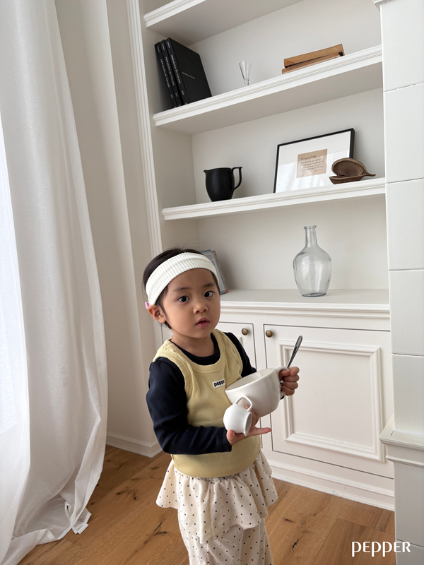 Pepper - Korean Children Fashion - #minifashionista - Spring Spring Sleeveless Top - 4