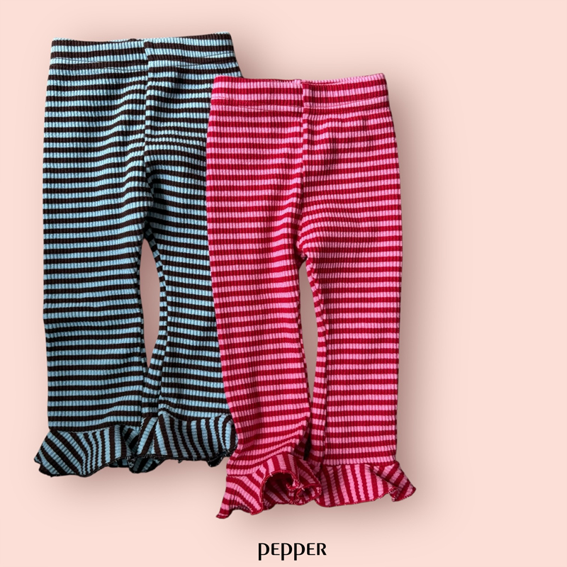 Pepper - Korean Children Fashion - #toddlerclothing - Pippi Frill Pants