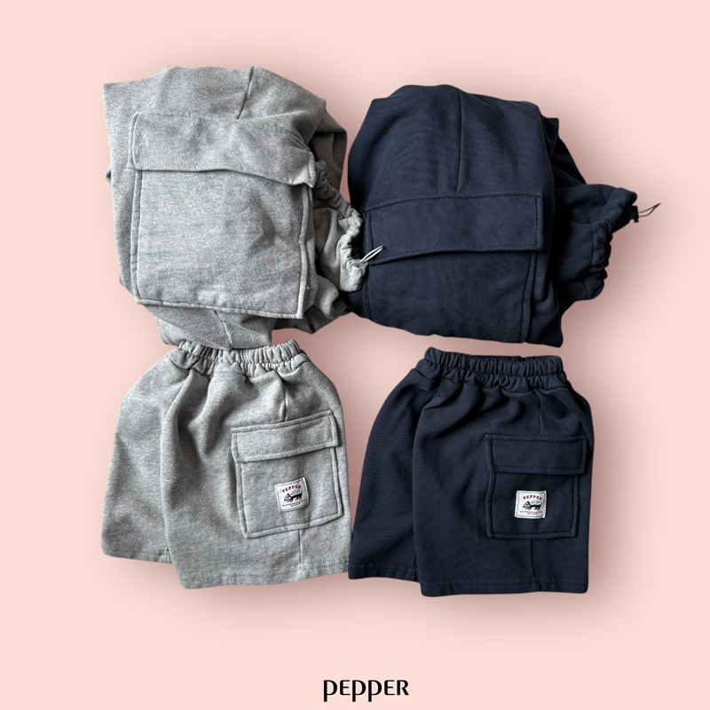 Pepper - Korean Women Fashion - #womensfashion - Bermuda Cargo Pants (Adult)