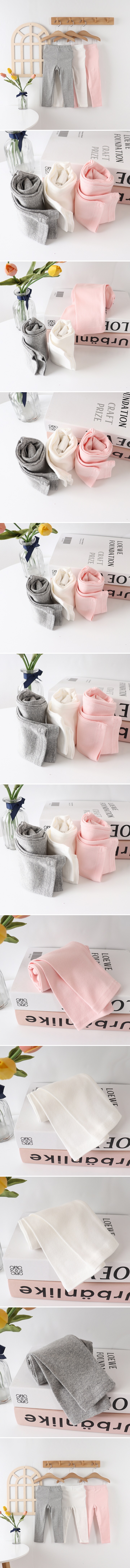 Pepper Mint - Korean Children Fashion - #discoveringself - Solid Leggings