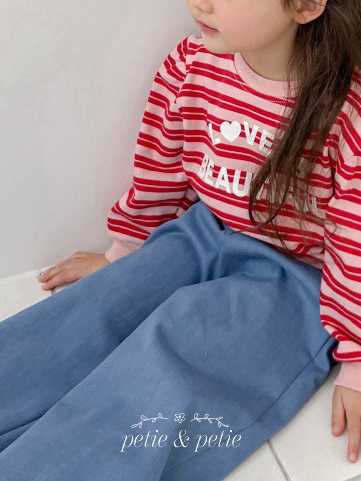 Petit & Petit - Korean Children Fashion - #Kfashion4kids - Love Is Sweatshirt - 9