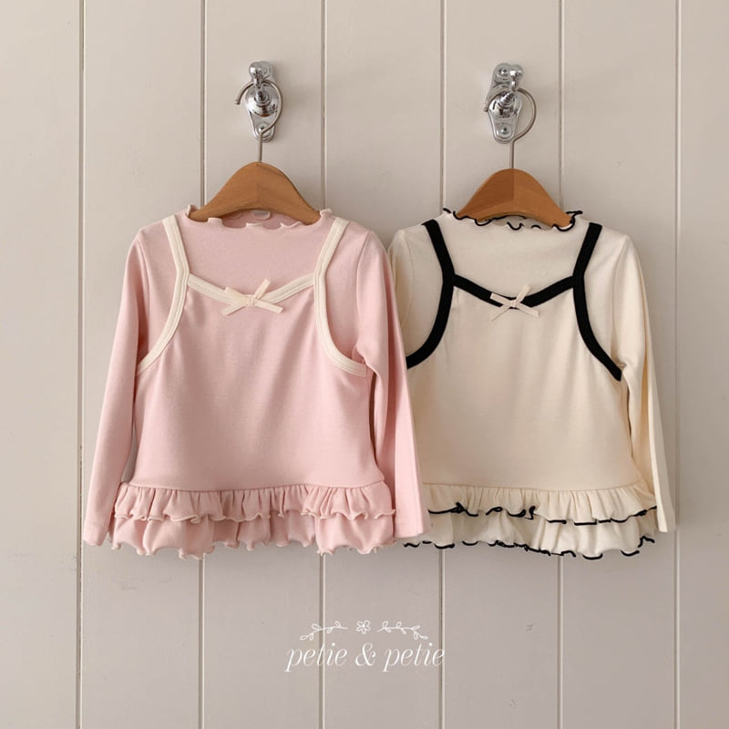 Petit & Petit - Korean Children Fashion - #Kfashion4kids - Jenny Frill Tee - 12
