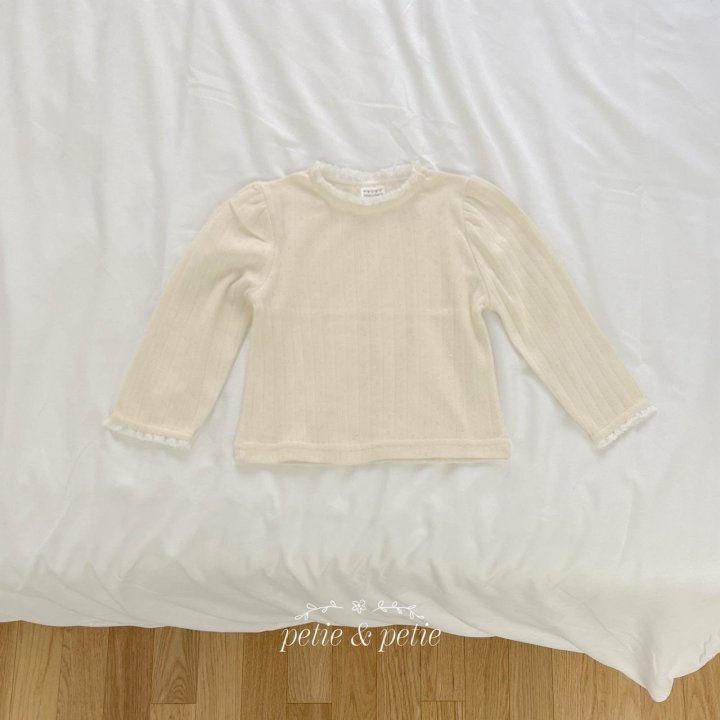 Petit & Petit - Korean Children Fashion - #Kfashion4kids - Ivy Lace Tee - 2