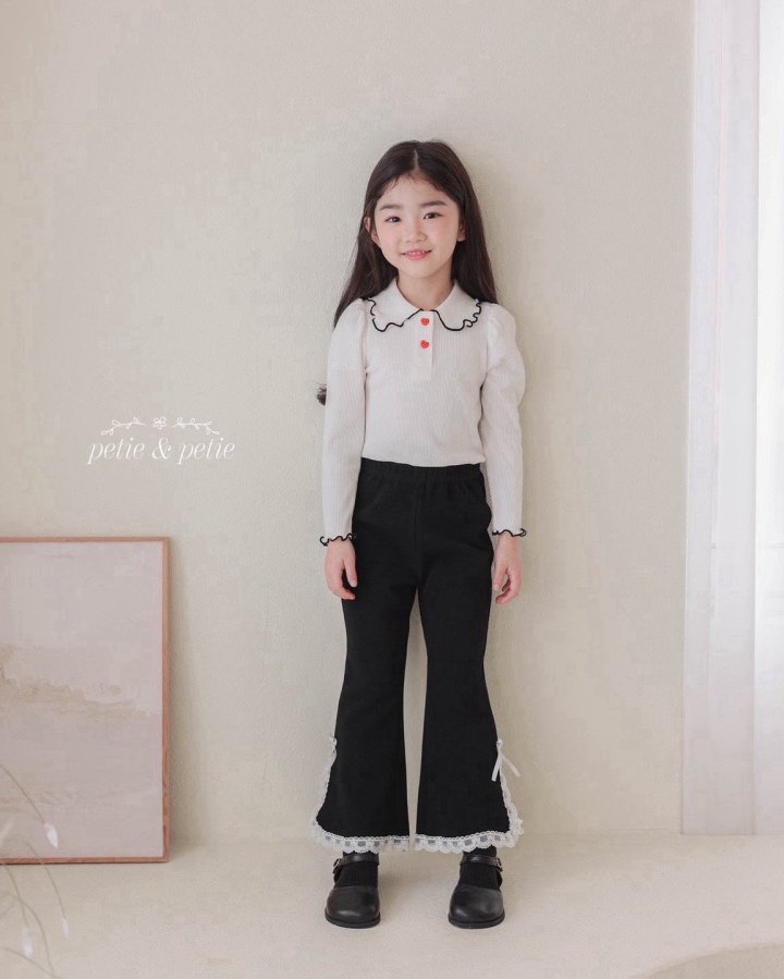 Petit & Petit - Korean Children Fashion - #childofig - Bene Collar Tee - 11