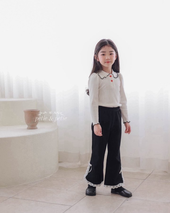 Petit & Petit - Korean Children Fashion - #childofig - Bene Collar Tee - 12