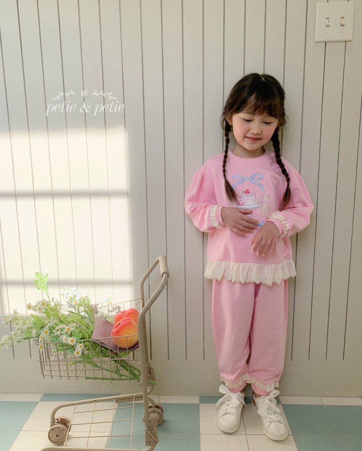 Petit & Petit - Korean Children Fashion - #childofig - Ribbon Bear Sweatshirt - 10