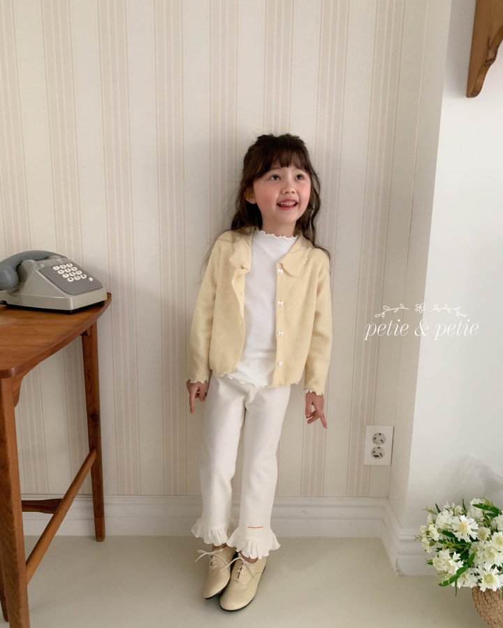 Petit & Petit - Korean Children Fashion - #childofig - Classic Frill Pants - 5