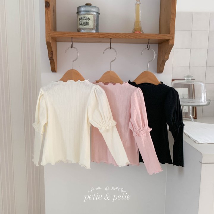 Petit & Petit - Korean Children Fashion - #childofig - Melon Ribbed Tee