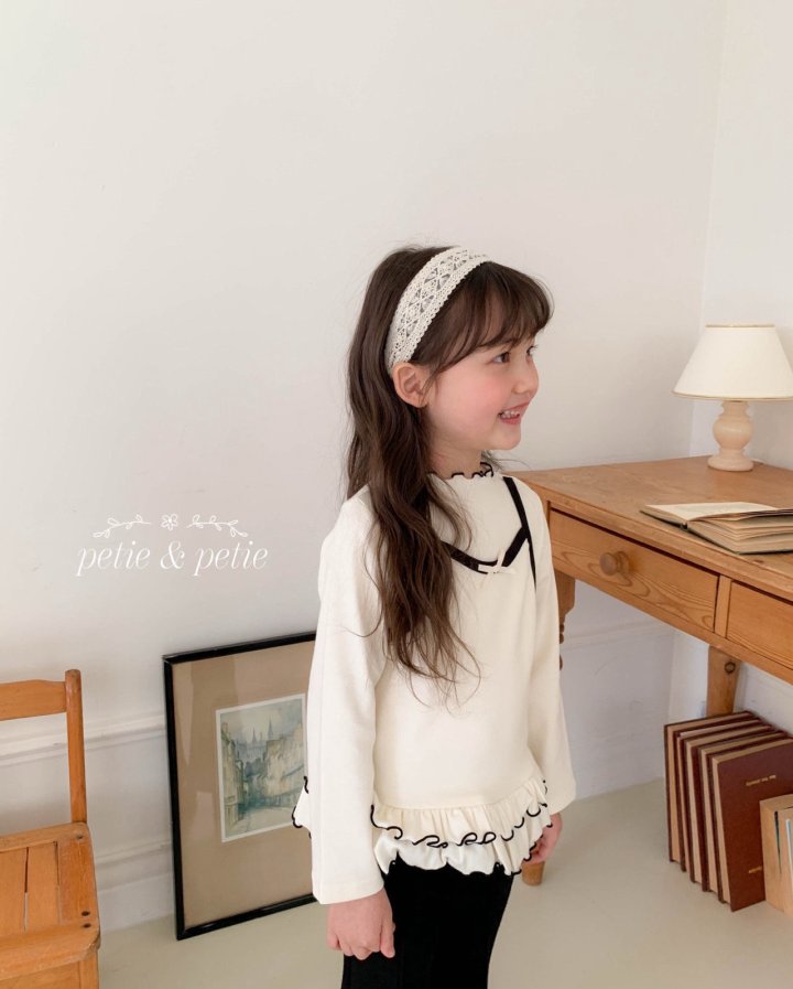 Petit & Petit - Korean Children Fashion - #childrensboutique - Jenny Frill Tee - 5