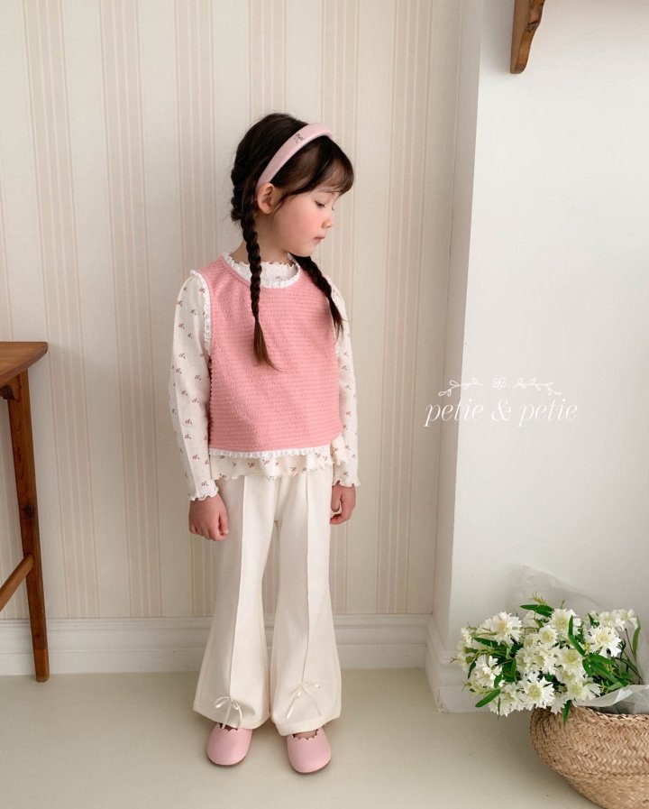 Petit & Petit - Korean Children Fashion - #childrensboutique - Sally Lace Vest
