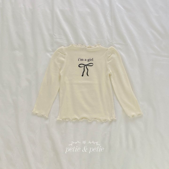 Petit & Petit - Korean Children Fashion - #designkidswear - I’m Girl Tee - 2