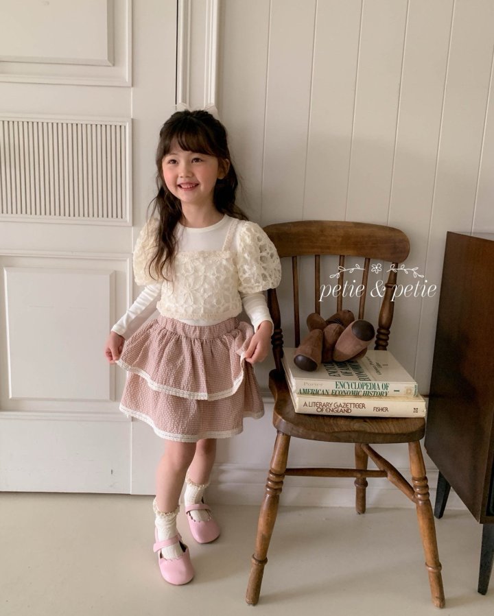 Petit & Petit - Korean Children Fashion - #designkidswear - Shua Bustier Tee