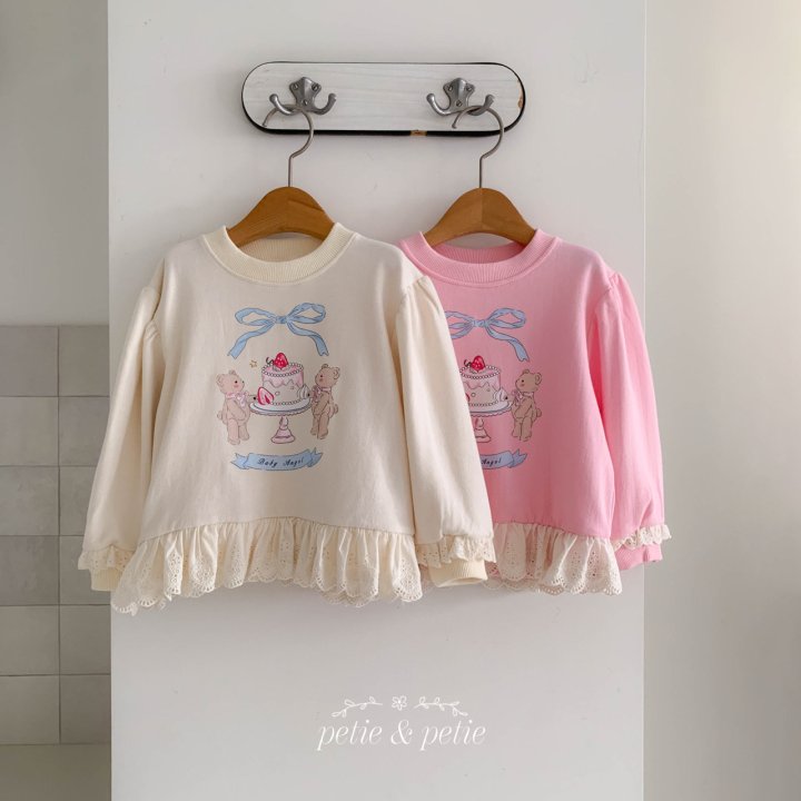 Petit & Petit - Korean Children Fashion - #designkidswear - Ribbon Bear Sweatshirt - 12