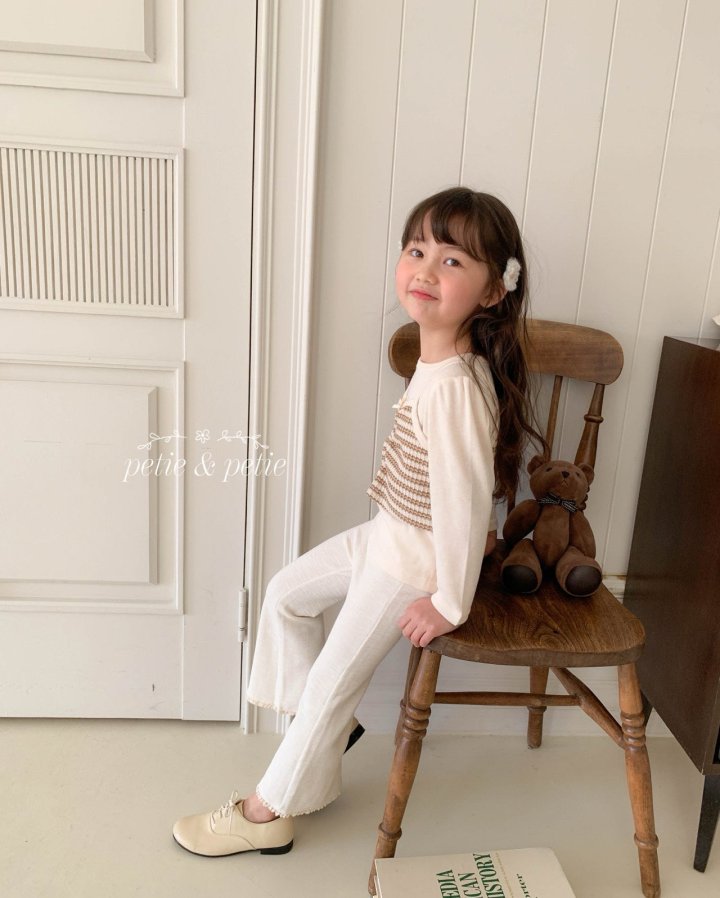 Petit & Petit - Korean Children Fashion - #designkidswear - Stripe Bustier Tee - 7