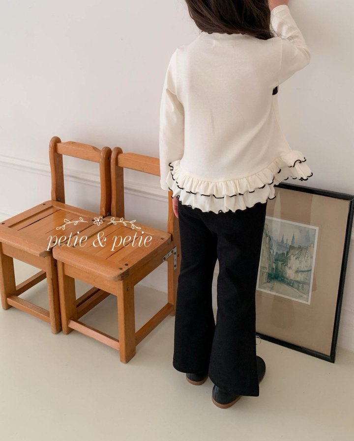 Petit & Petit - Korean Children Fashion - #designkidswear - Jenny Frill Tee - 6