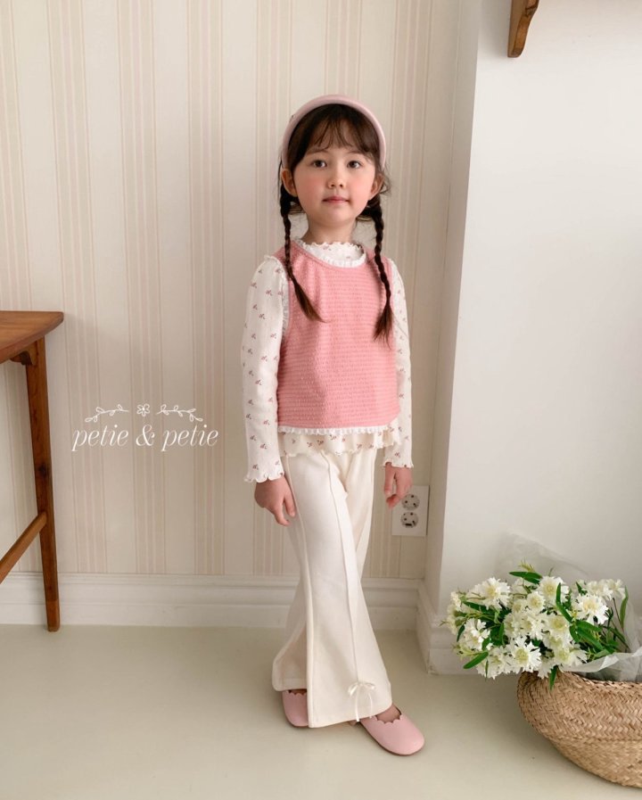 Petit & Petit - Korean Children Fashion - #designkidswear - Sally Lace Vest - 2